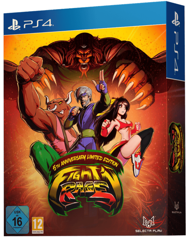 Fight'n Rage 5th Anniversary Limited Editon PS4 Neuf