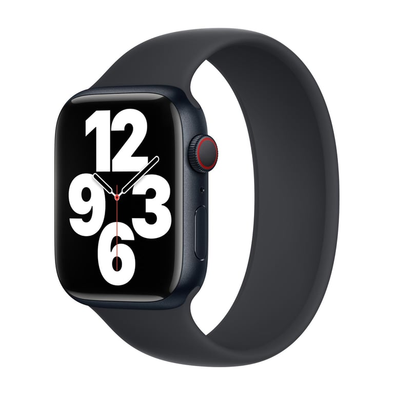 Bracelet Apple Watch 44mm Boucle unique en Silicone - vue 7