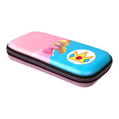 Estuche Slim Deluxe Royal Princess Peach Azul, Rosa para Nintendo