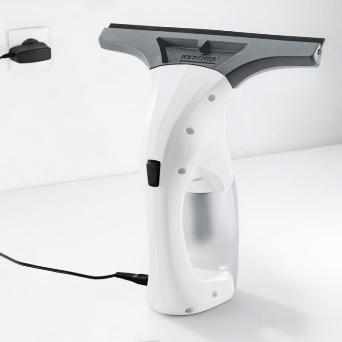 Nettoyeur de vitres Kärcher WV 1 Plus 0,1 l Blanc et Noir - Neuf