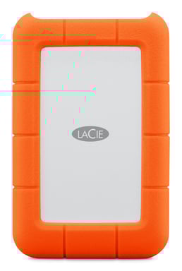 LaCie Rugged Mini disque dur externe 1 To USB Type-C 3.2 Gen 1 (3.1 Gen 1) Orange