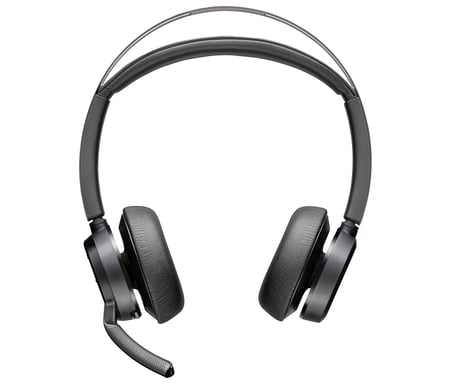 Poly Micro-casque Voyager Focus 2 UC + câble USB-A vers USB-C + base de chargement