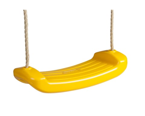 Trigano Columpio de Plástico Amarillo