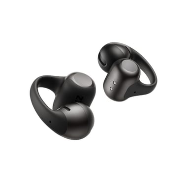 OpenDots 2 - Ecouteurs sans fil True Wireless à conduction aérienne Ear Ring, Noir