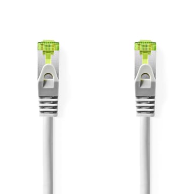 Nedis CCGL85420GY05 câble de réseau Gris 0,5 m Cat7 S/FTP (S-STP)