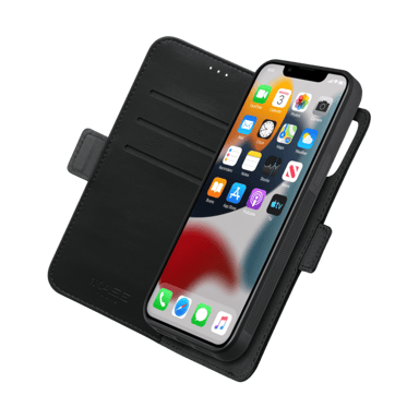 Robusta custodia magnetica e guscio 2 in 1 per Apple iPhone 13 Pro, nero onice