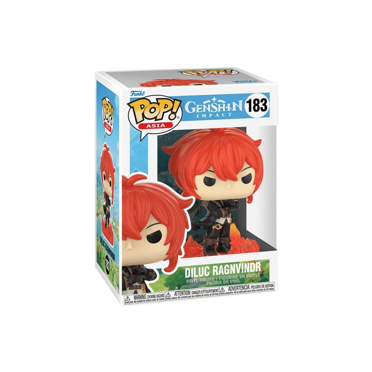 Funko Genshin Impact Figurine POP! Diluc Ragnvindr 9 cm - vue 3