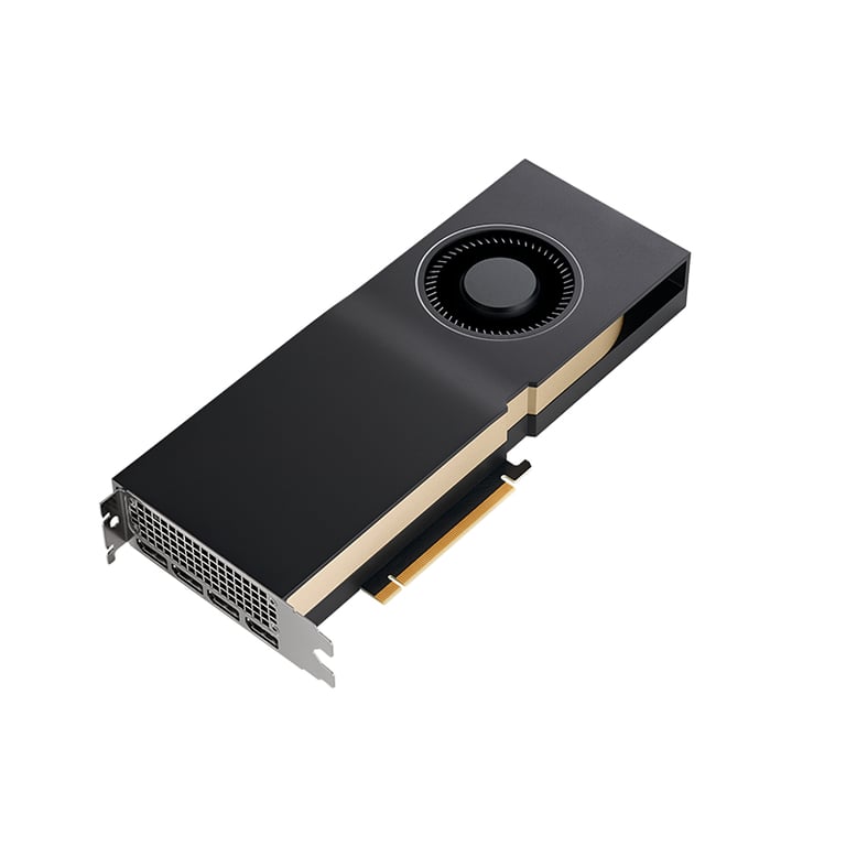 NVIDIA RTX A4500 Carte graphique RTX A4500 20 Go GDDR6 PCIe 4.0 x16 4 x DisplayPort - vue 3