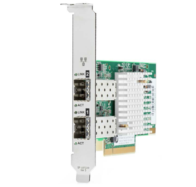 HPE 727055 B21 carte réseau Interne Ethernet / Fiber 10000 Mbit/ Neuf