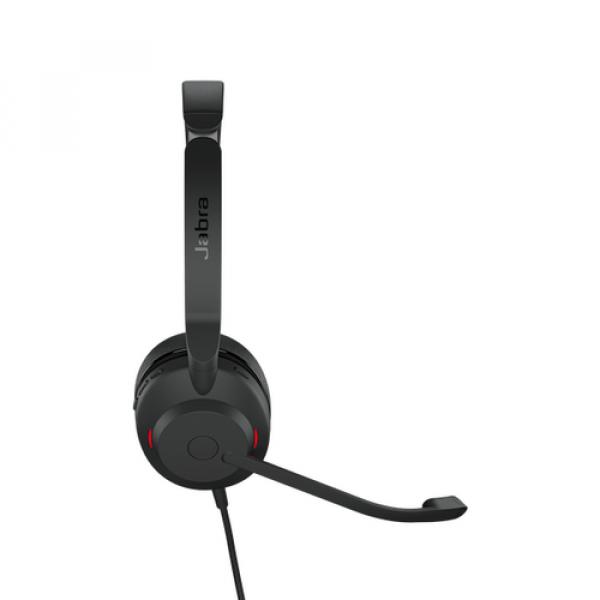 Jabra Evolve2 30 SE Casque Avec fil Arceau Bureau/Centre d'appels USB Type-A Noir - Neuf