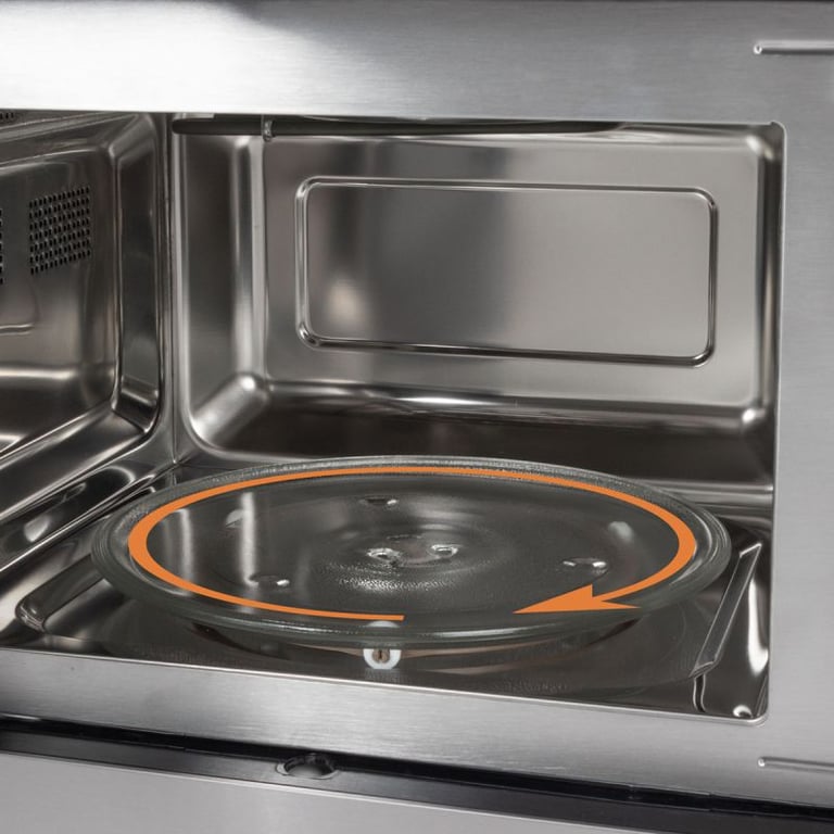 Micro ondes encastrable avec grill Inox Bomann MWG3001HEB - vue 5