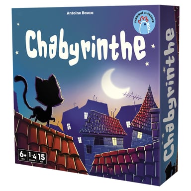 Chabyrinthe - Jeu Stratégique au Format Carré Prêt à Emporter