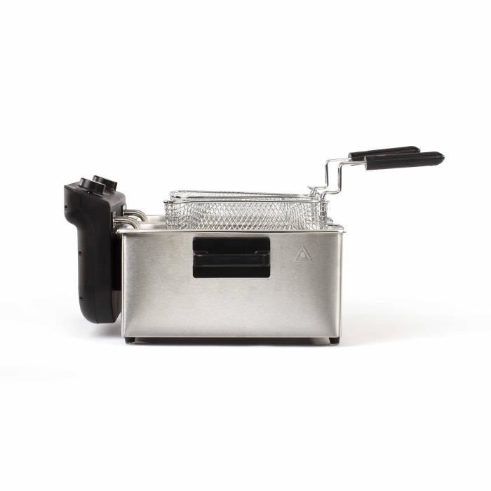 Friteuse double LIVOO DOC217 2 x 3 Inox + - vue 2