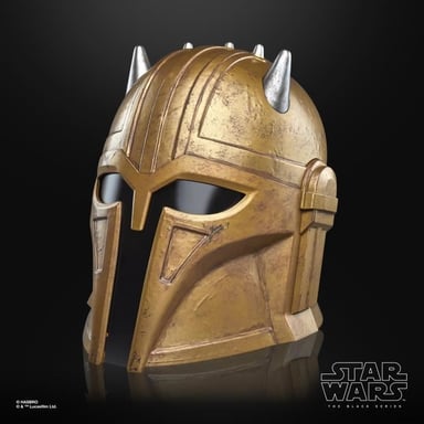 Casco electrónico The Armorer premium, artículo de cosplay, a partir de 14 años, Star Wars The Black Series