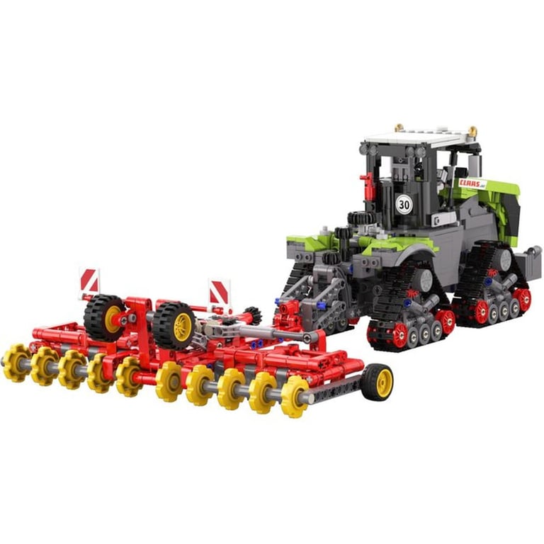 CADA Master Jeu de construction Tracteur agricole Claas Xerion 5000 Échelle 1:32 1336 pièces Dès - vue 4
