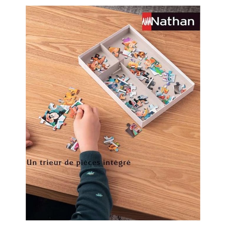 Puzzle 100 pièces : Pokémon : Pikachu Evoli et compagnie Ravensburger Nathan - vue 3