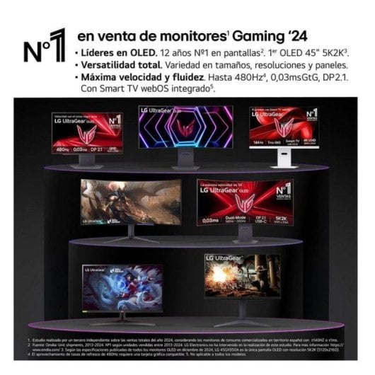 Ecran PC Gamer 27GX704A B.AEU 27'' OLED QHD - vue 6