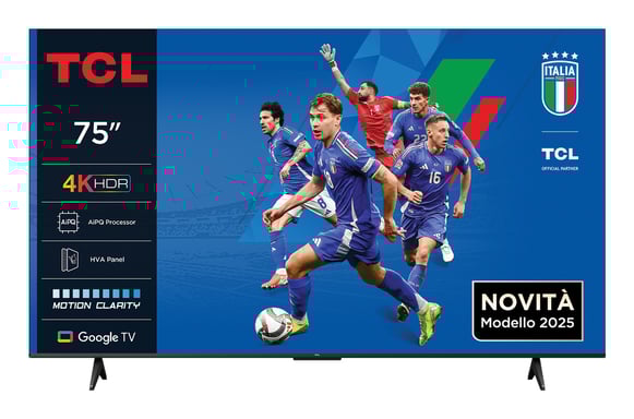 TCL P6K 75P6K Televisor 190,5 cm (75'') 4K Ultra HD Smart TV Wifi Negro