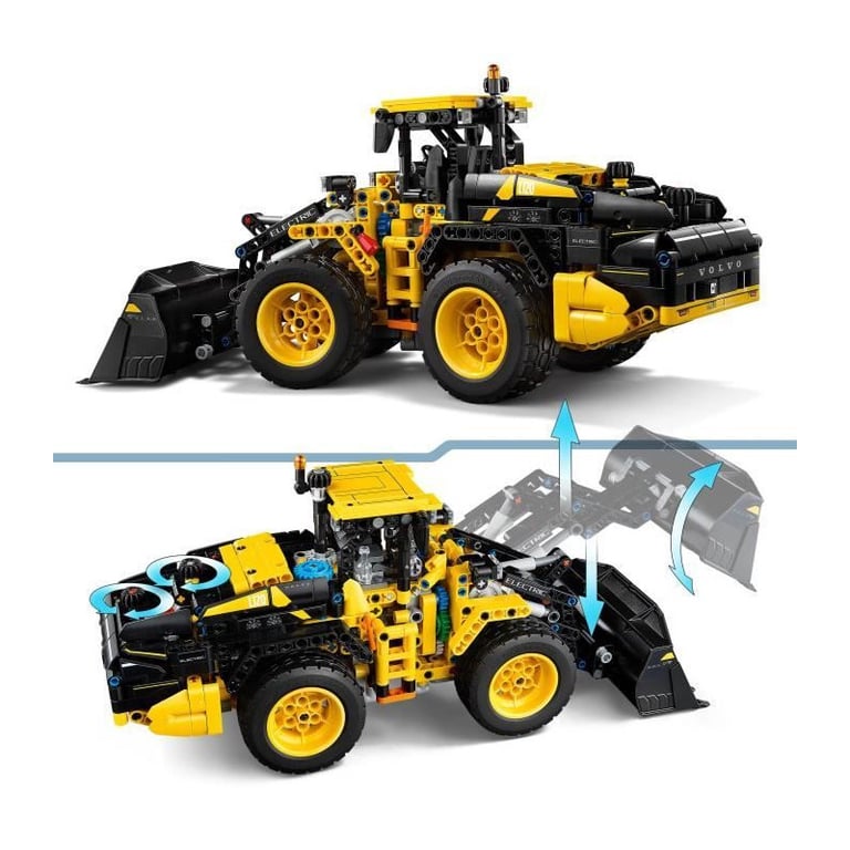 LEGO Technic La Chargeuse sur Pneus Volvo L120 Electric 42209 - vue 6
