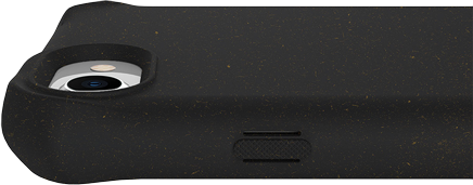 Custodia rinforzata iPhone SE 2022/SE/8/7/6S/6 Feronia Bio Terra Black Itskins