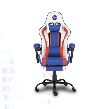Activision NASA Discovery Silla para videojuegos de PC Asiento acolchado Azul, Rojo, Blanco
