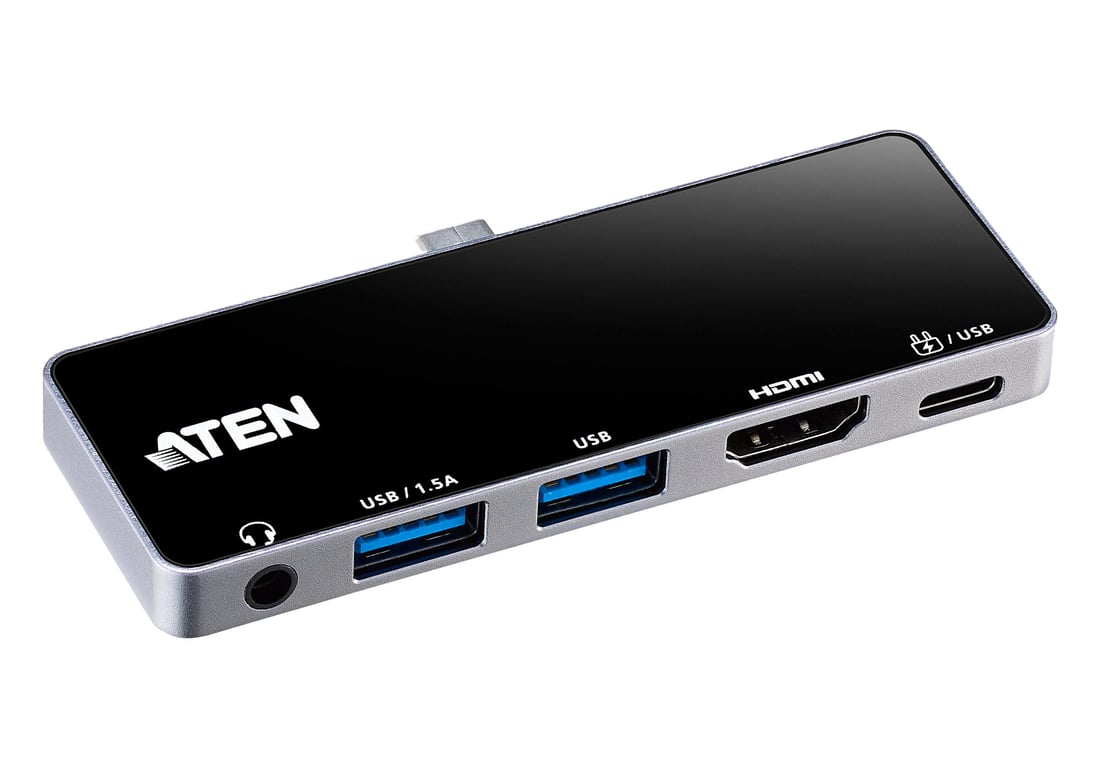 ATEN Station d'accueil de voyage USB C avec transfert de puissance Neuf - vue 4