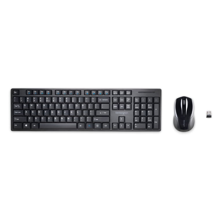 Kensington Pro Fit RF sans fil QWERTY Anglais Claviers Sans fil RF sans fil Clavier à membrane QWERTY incluse - vue 3