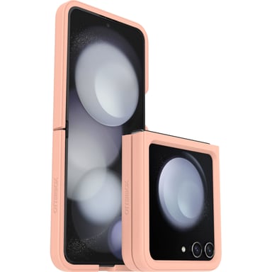 OtterBox Thin Flex Series pour Galaxy Z Flip5, Sweet Peach (Peach/Stardust)