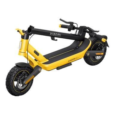 Patinete eléctrico Xiaomi 6 Ultra de 1200 W, color amarillo.