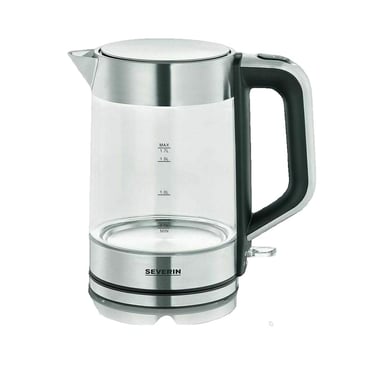 Bollitore elettrico Severin WK 3420 2200W 1,7L Nero/Inox/Trasparente