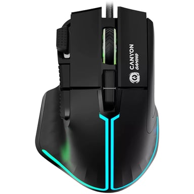 Canyon Gaming Mouse Fortnax GM-636 ratón Juego mano derecha USB tipo A Óptico 20000 DPI