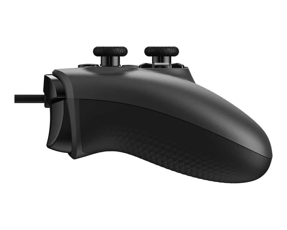 MSI FORCE GC200 accessoire de jeux vidéo Noir USB Manette de jeu Analogique/Numérique Android, PC - Neuf