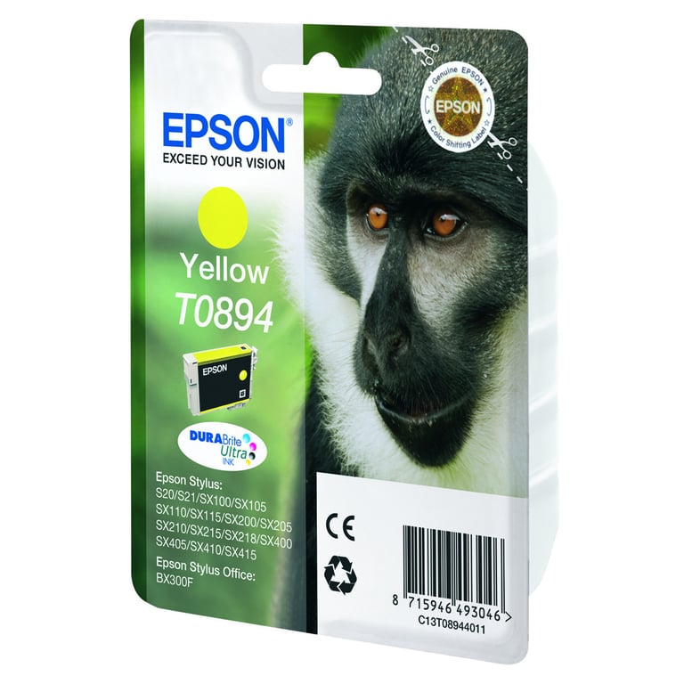 Epson Monkey Cartouche Singe Encre DURABrite Ultra J Neuf - vue 3