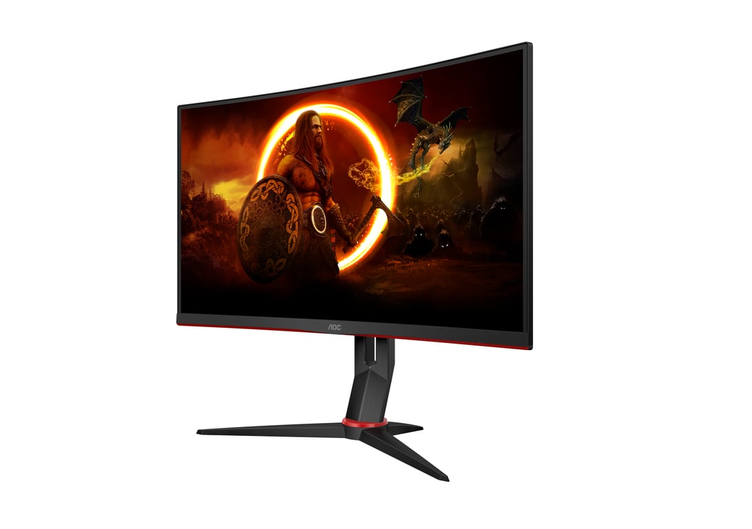 Ecran PC gaming Aoc C27G2Z3BK 27 Incurvé 280 Hz Full HD et - vue 2