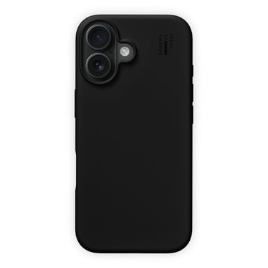 iDeal of Sweden Coque en silicone avec MagSafe pour Apple iPhone 16 - Black