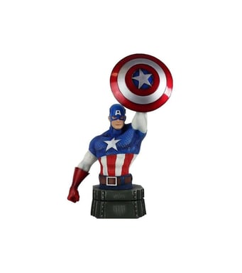 Figurita / Busto - SEMIC - Marvel : Capitán América 2021 - 16 cm