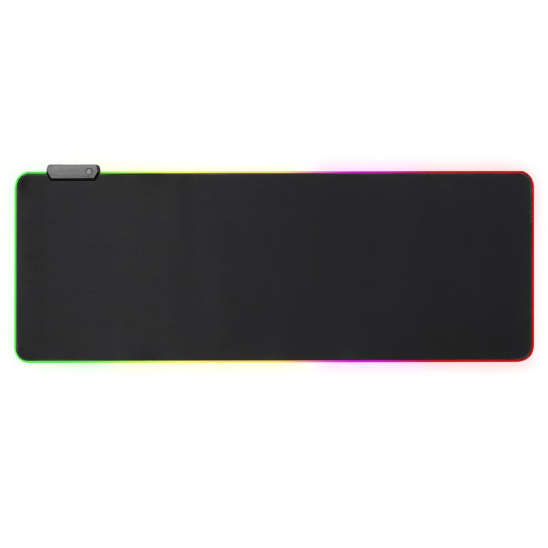 LIVOO TEA286 Tapis de souris gamer XXL - Rétro-éclairage LED RGB 13 modes  d'éclairage - Surface ultra lisse - Livoo