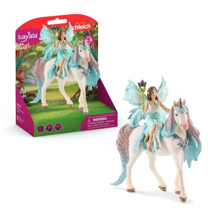 Schleich Fée Eyela avec licorne de princesse 70569 Neuf