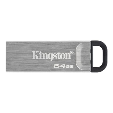 Kingston Technology DataTraveler Kyson 64GB USB Flash Drive USB Tipo-A 3.2 Gen 1 (3.1 Gen 1) Plata