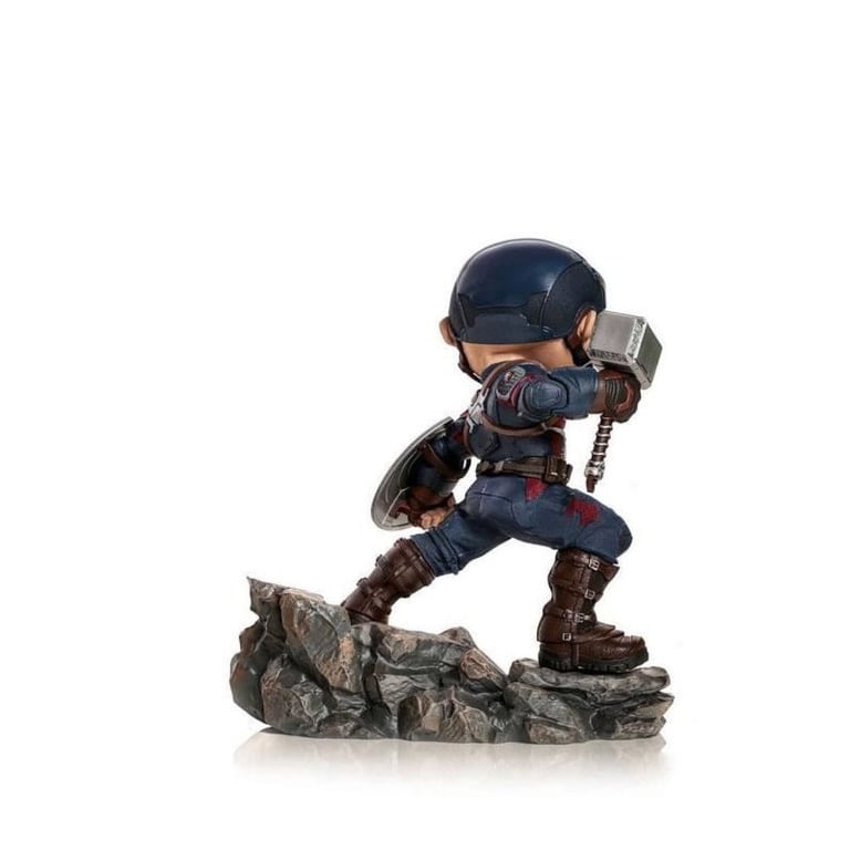 Figurine Iron Studios Marvel Captain America – Statuette MiniCo 12cm - vue 3