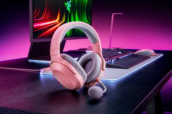 Razer Barracuda X Cuffie cablate e wireless con USB Tipo-C rosa