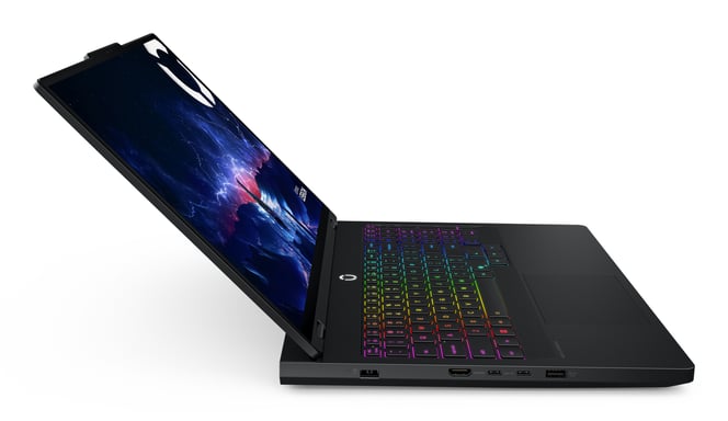 Lenovo Legion Pro 5 16IAX10 Intel Core Ultra 7 255HX Ordinateur portable 40,6 cm (16'') WQXGA 32 Go DDR5-SDRAM 1 To SSD NVIDIA GeForce RTX 5070 Wi-Fi 7 (802.11be) Windows 11 Home Allemand Noir