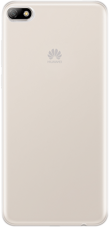 Coque semi-rigide transparente pour Huawei Y5 2018