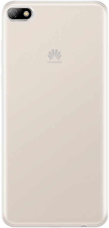Coque semi-rigide transparente pour Huawei Y5 2018