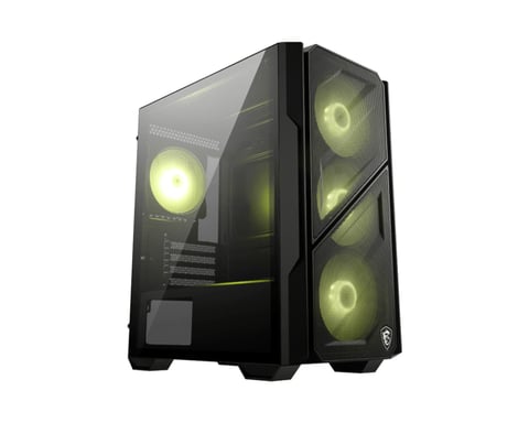 MSI MAG FORGE M110R AIRFLOW unité centrale Mini Tower Noir - Neuf