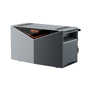Oscal Power Storage 2000 Sistema solare balcone – Tutto-in-uno, ingresso 2400W, portatile, backup casa