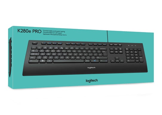 Logitech K280E Pro f/ Business Tastiera USB francese QWERTY Nero