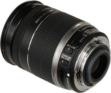 Objectif Canon EF-S - Fonction Zoom - 18 mm - 200 mm - f/3.5-5.6 IS - Canon EF/EF-S