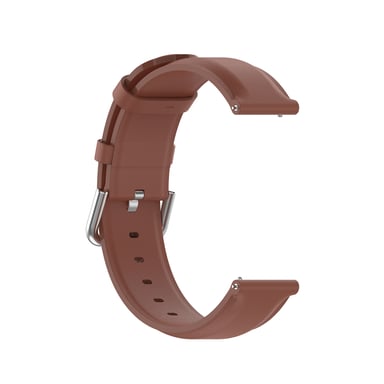 Correa de reloj de cuero genuino Brown 22 mm Samsung Galaxy Watch 3 45 mm/Gear S3 Classic, Frontier, Huawei Watch Buds/GT Runner/GT2 Pro, Xiaomi Watch S1 Pro, Garmin Forerunner 255/Vivoactive 4