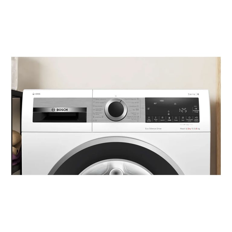 Lave-Linge et Sèche-Linge Bosch WNG244A0ES – 10 Kg Lavage, 6 Kg Séchage - vue 3